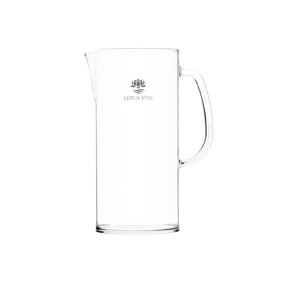 Produktbild: Ersatz Glas-Filterkaraffe für Wasserfilter ENYA oder TOYA von Lotus Vita.