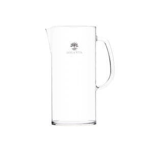 Produktbild: Ersatz Glas-Filterkaraffe für Wasserfilter ENYA oder TOYA von Lotus Vita.