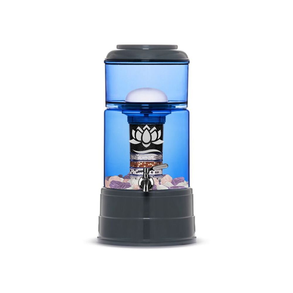 Produktbild: Wasserfilter JORO Mini 5L mit blauem Glas.